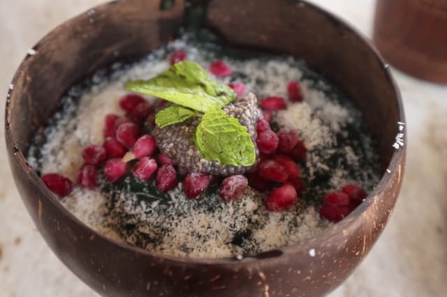 Photo du plat “Green Goddess Smoothie Bowl”