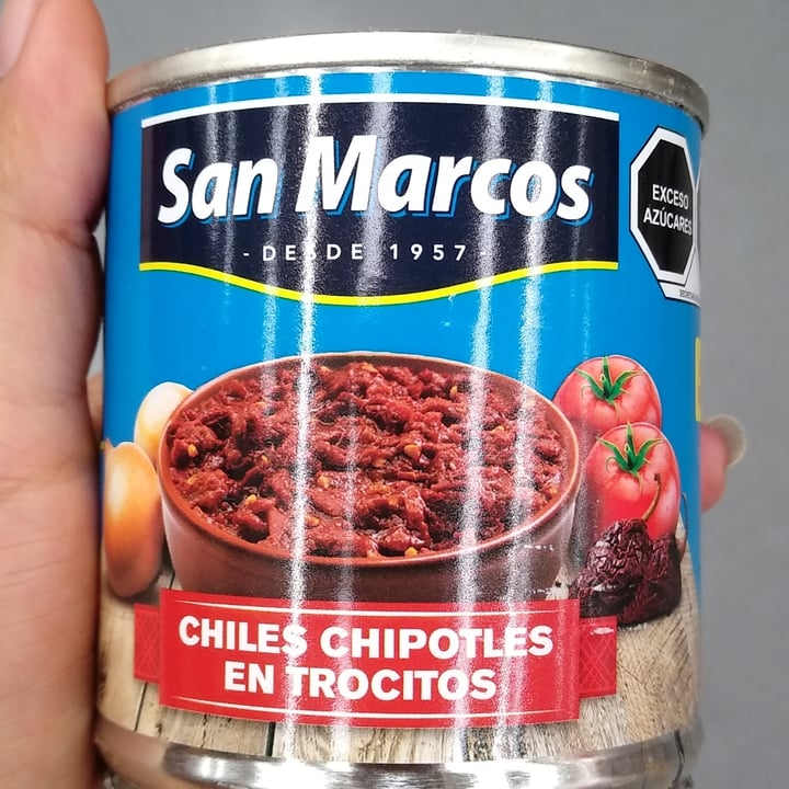 photo of San Marcos Chipotle peppers shared by @fergievegan on  27 Jun 2022 - review