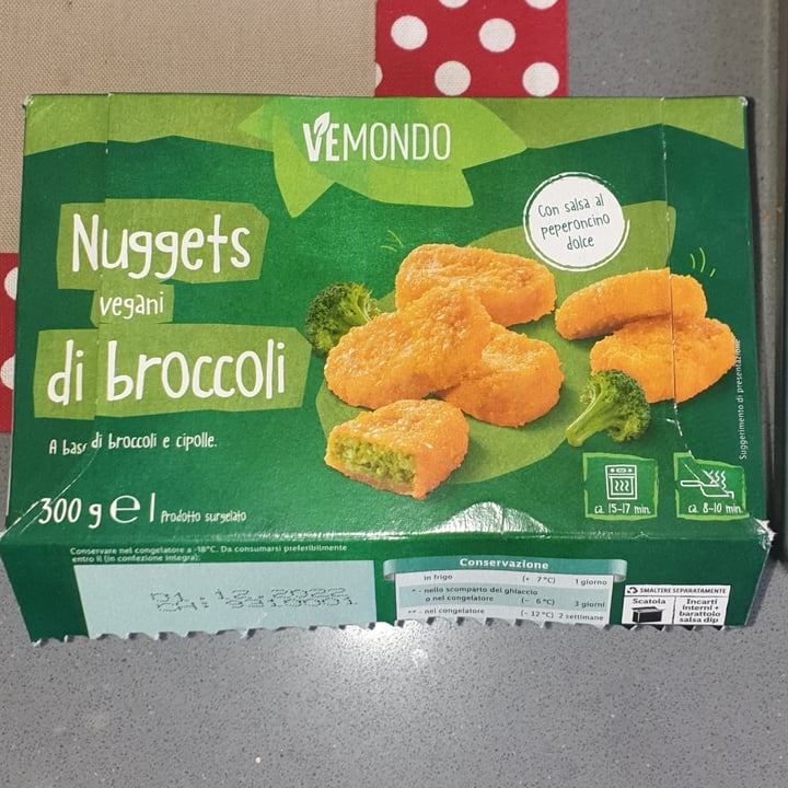 photo of Vemondo Nuggets Vegani di Broccoli shared by @funghetta97 on  23 Mar 2022 - review