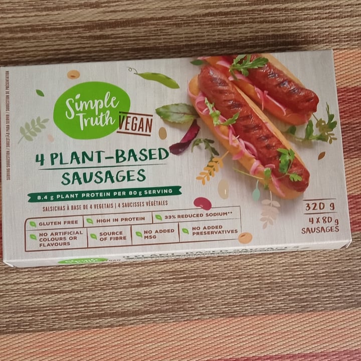 photo of Simple Truth 4 Plant-Based Sausages shared by @ronelle on  25 Jul 2021 - review