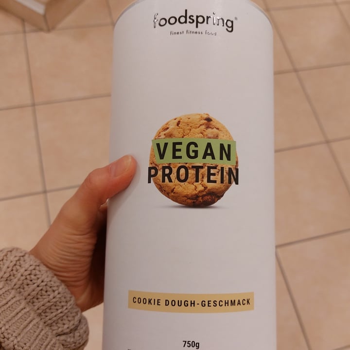 photo of Foodspring Proteine Vegane Cookie shared by @mikiko on  30 Nov 2021 - review