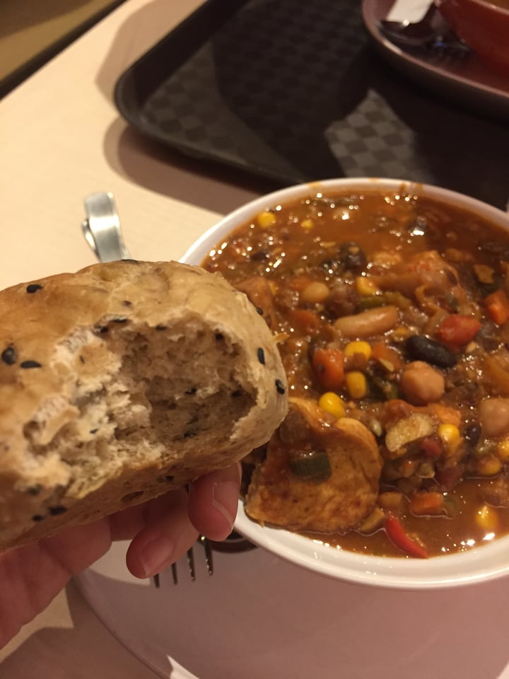 photo of The Soup Spoon Soulful Vegan Chilli with Quinoa shared by @alaine on  23 Apr 2019 - review