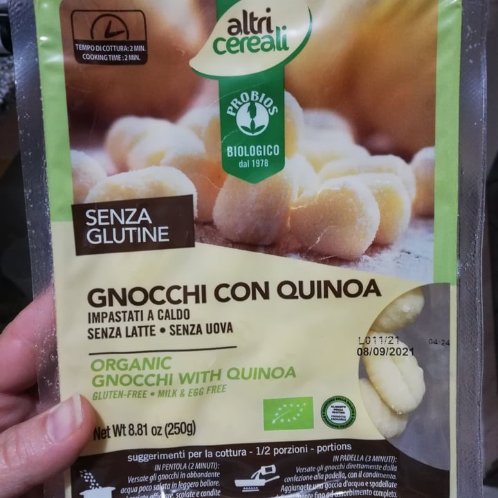 photo of La Via Del Grano  Gnocchi con quinoa shared by @tamitami on  26 Apr 2021 - review