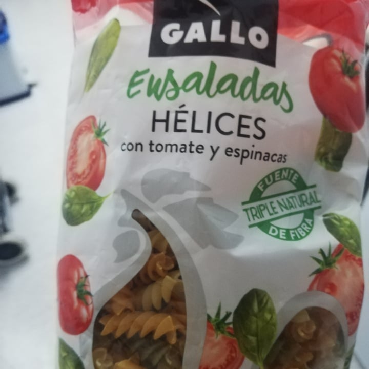 photo of Gallo hélices tomate y espinacas shared by @alepilieri on  12 Mar 2022 - review