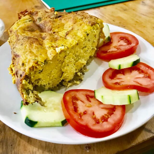菜肴“Quiche”的照片