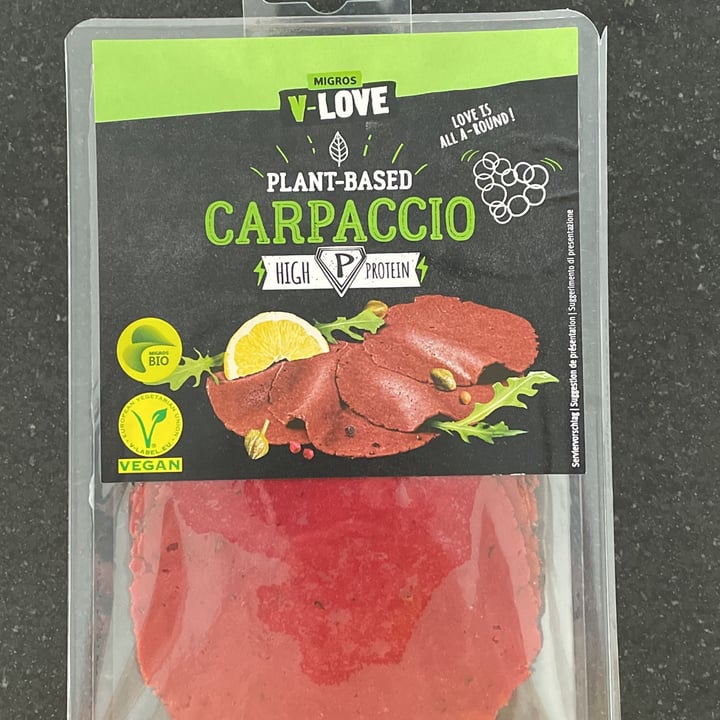 review photo of Migros V-Love Carpaccio shared by @verapinheiro on 08 Jun 2022 - review