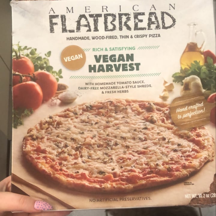 review photo of American Flatbread Vegan Harvest Pizza shared by @nftptldbyf on 19 Jul 2021 - review