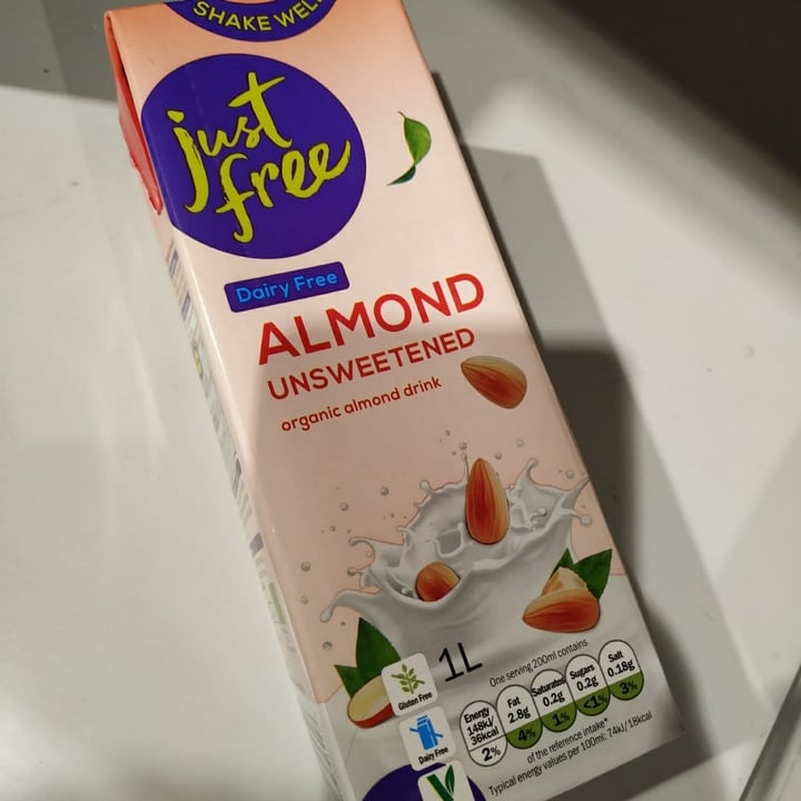 photo of Just Free Almond milk shared by @noun on  20 Jan 2022 - review