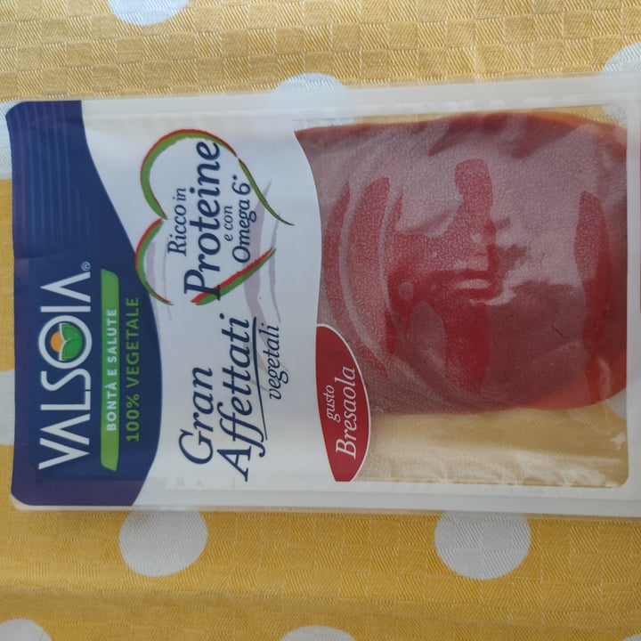 photo of Valsoia Gran Affettati Vegetali Gusto Bresaola shared by @aleliber on  18 Jun 2022 - review