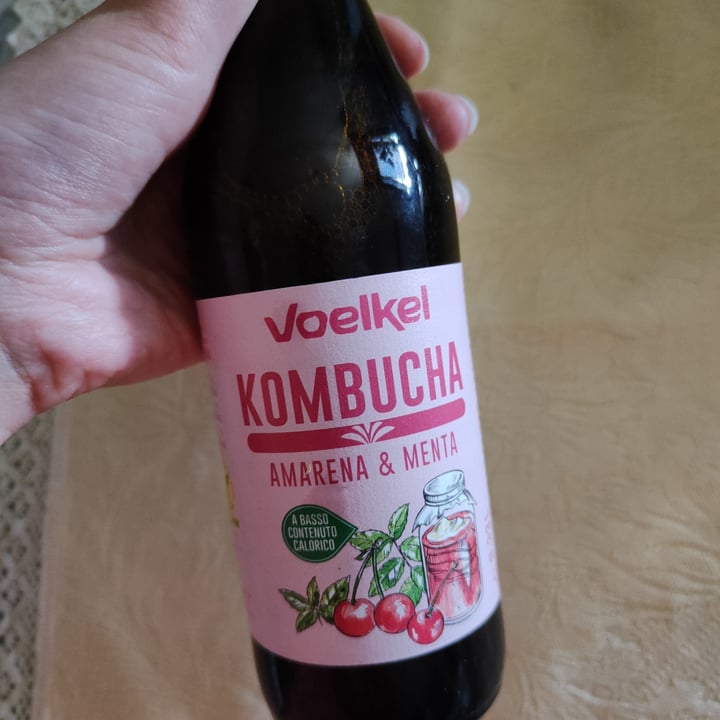 photo of Voelkel Kombucha Amarena & Menta shared by @queeervegan on  21 Aug 2022 - review