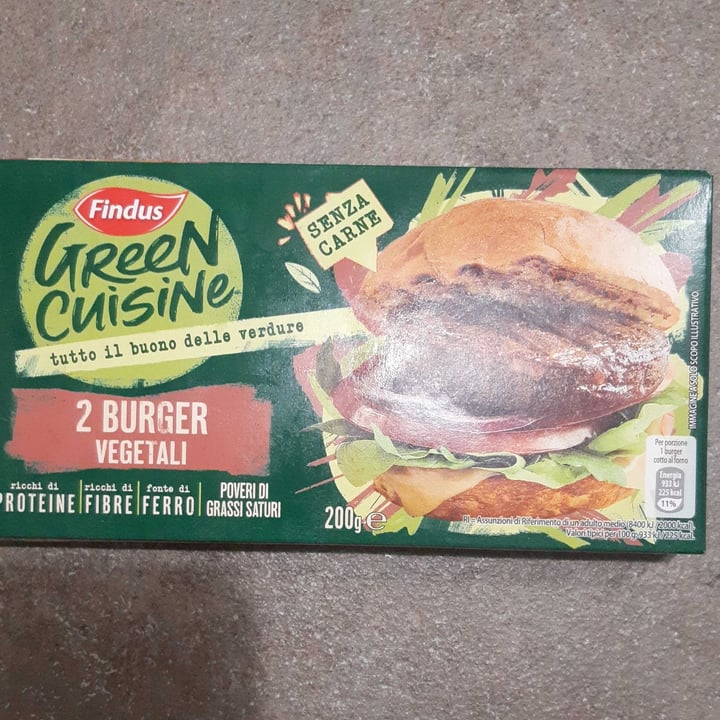 photo of Findus 2 Burger Vegetali shared by @lindin on  31 Mar 2022 - review