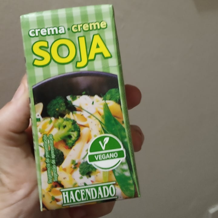 photo of Hacendado Crema de Soja (Nata) shared by @ceciliaalba on  03 Jan 2021 - review