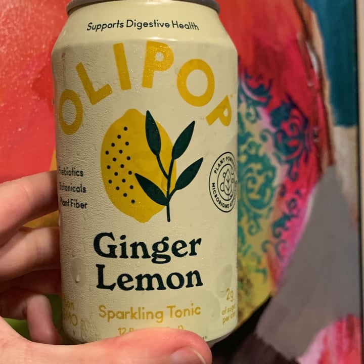 photo of OLIPOP Ginger Lemon Sparkling Tonic shared by @stargazer00742 on  18 Feb 2022 - review