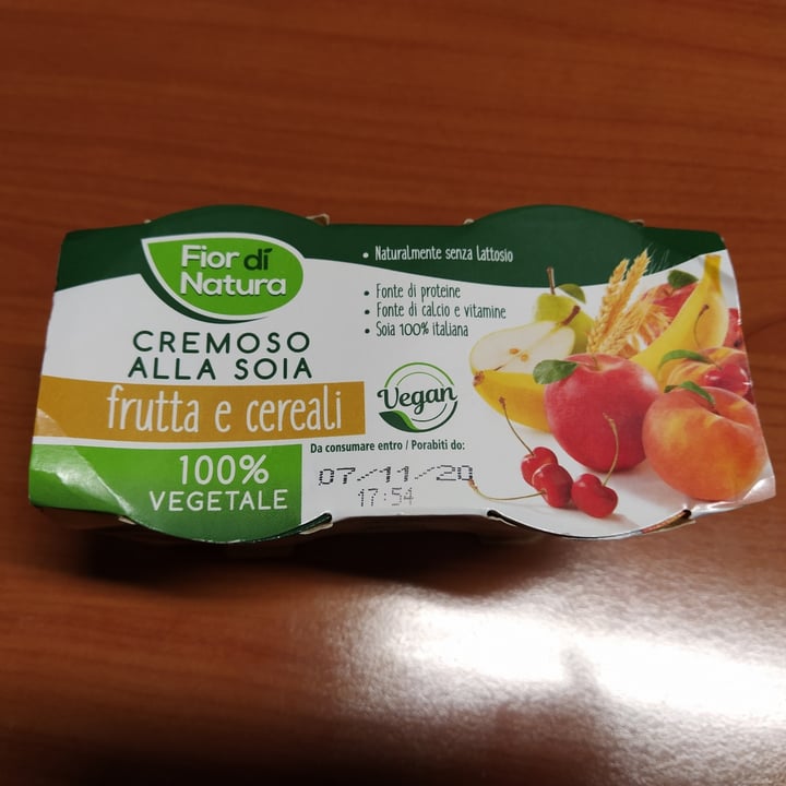 photo of Fior di Natura Cremoso alla Soia Frutta e Cereali shared by @anitapanda95 on  05 Oct 2020 - review