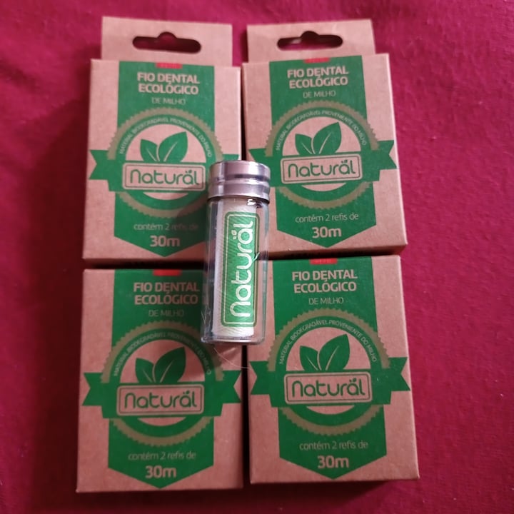 review photo of Orgânico Natural Fio Dental Ecológico shared by @geraldinhogovegan on 03 Feb 2022 - review