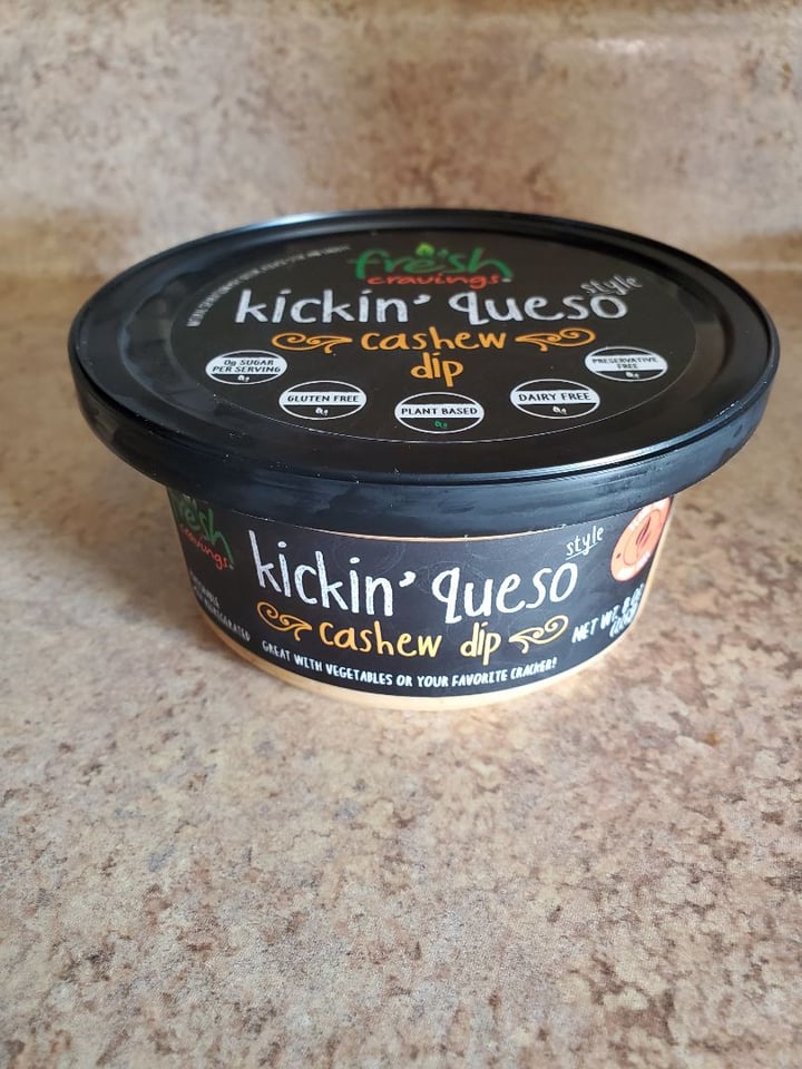 review photo of Fresh Cravings Kickin' Queso shared by @veganforthem on 21 Dec 2019 - review