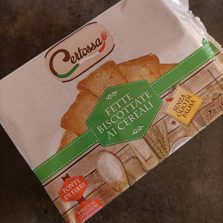 photo of Certossa Fette biscottate ai cereali shared by @mayabr on  18 Mar 2022 - review