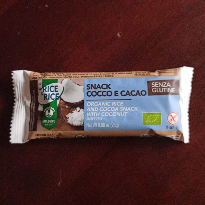 photo of Probios Snack Cocco e Cacao shared by @elanorya on  20 Dec 2022 - review