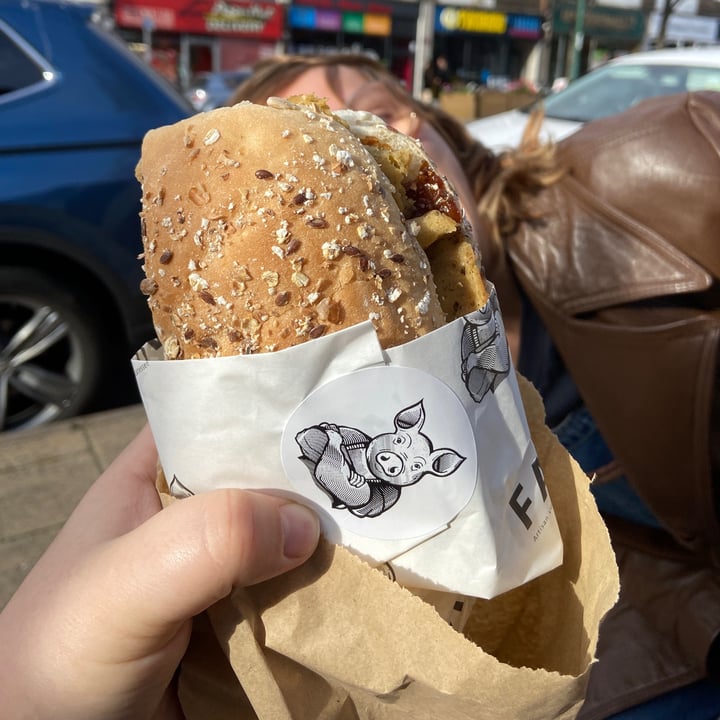review photo of Faux Sage & Truffle Turkey with Bree and Chutney shared by @thediabeticvegan on 06 Dec 2021 - review