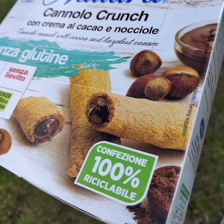 photo of Nattura Cannolo Crunch con Crema al Cacao e Nocciole shared by @raffa70s70 on  05 Jul 2022 - review