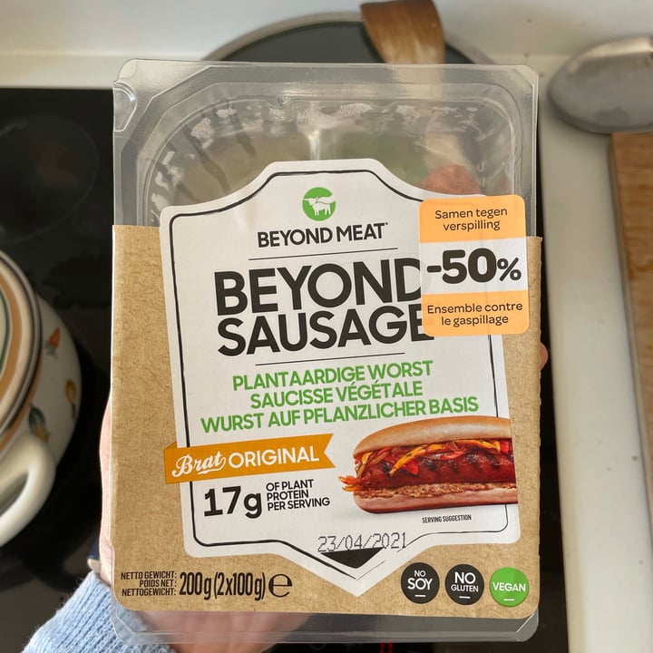 photo of Beyond Meat Beyond Sausage Brat Original  shared by @lulipast on  22 Jul 2021 - review