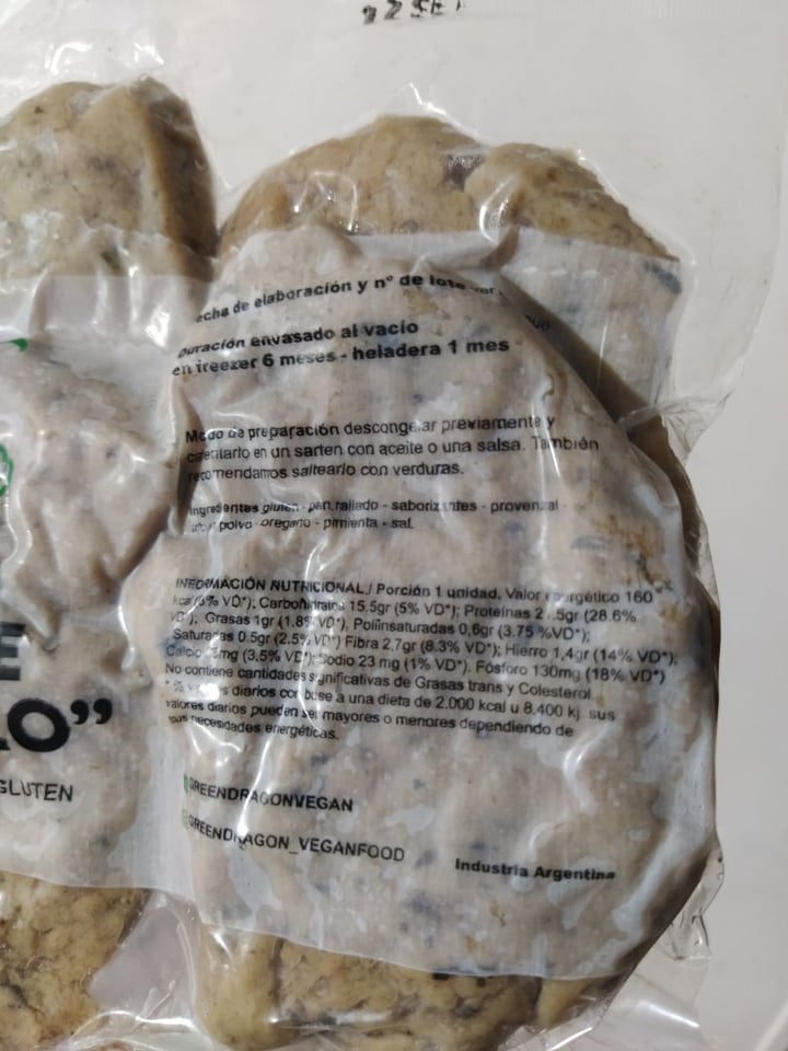 review photo of Green Dragon - Vegan food Bifes de "no pollo" shared by @celes on 23 Mar 2021 - review