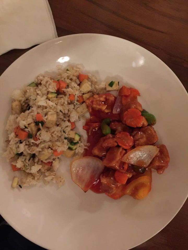 photo of Seasoned Fusion Tastes Sweet and sour pork and fried rice shared by @leafnotbeef on  14 Dec 2019 - review