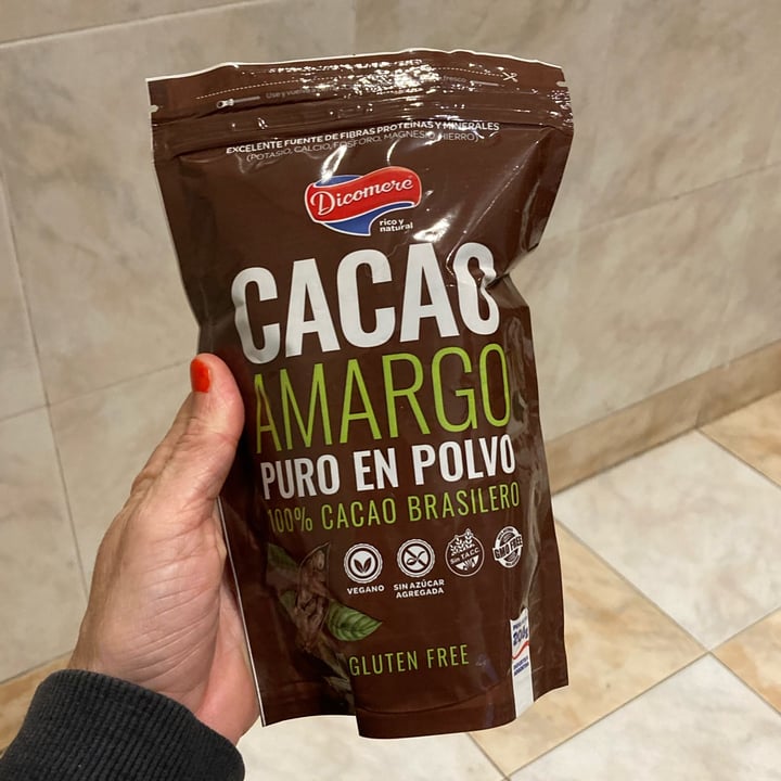 photo of Dicomere Cacao Amargo Puro en Polvo shared by @lolimiqueo on  15 Aug 2022 - review