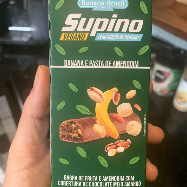 review photo of Banana brasil Barra de Fruta e Amendoim shared by @cetariosirius3 on 10 May 2022 - review