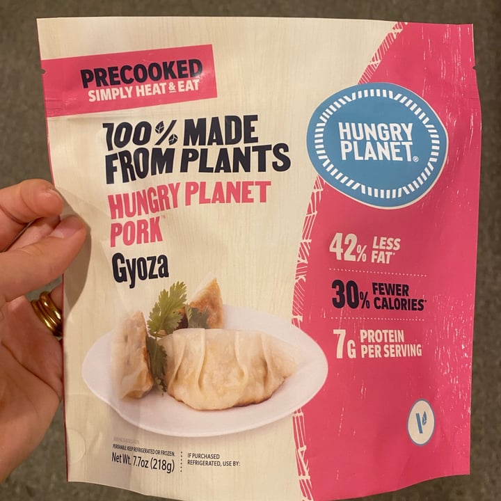 photo of Hungry Planet Gyoza shared by @plantbasedlotti on  01 Nov 2021 - review