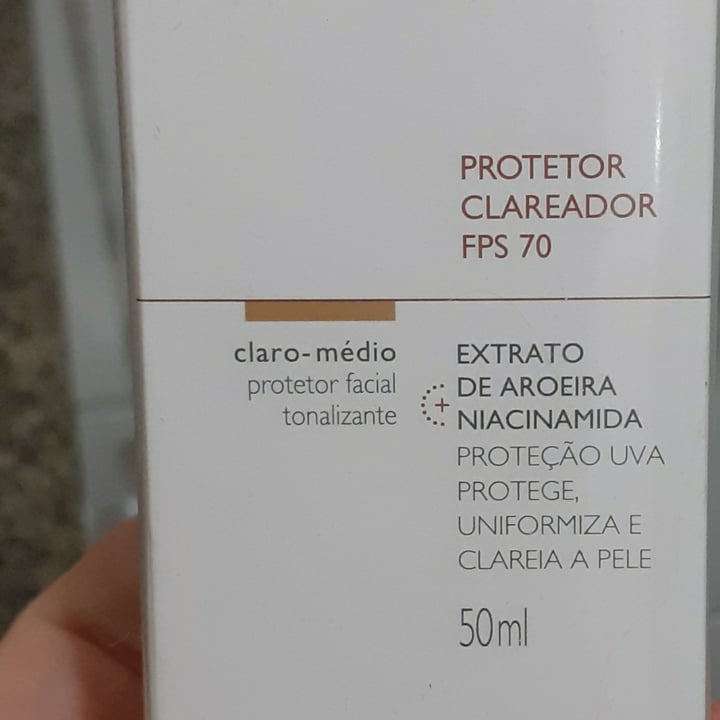 review photo of Natura Chronos protetor clareador FPS 70 shared by @elianechagas on 15 Jun 2022 - review