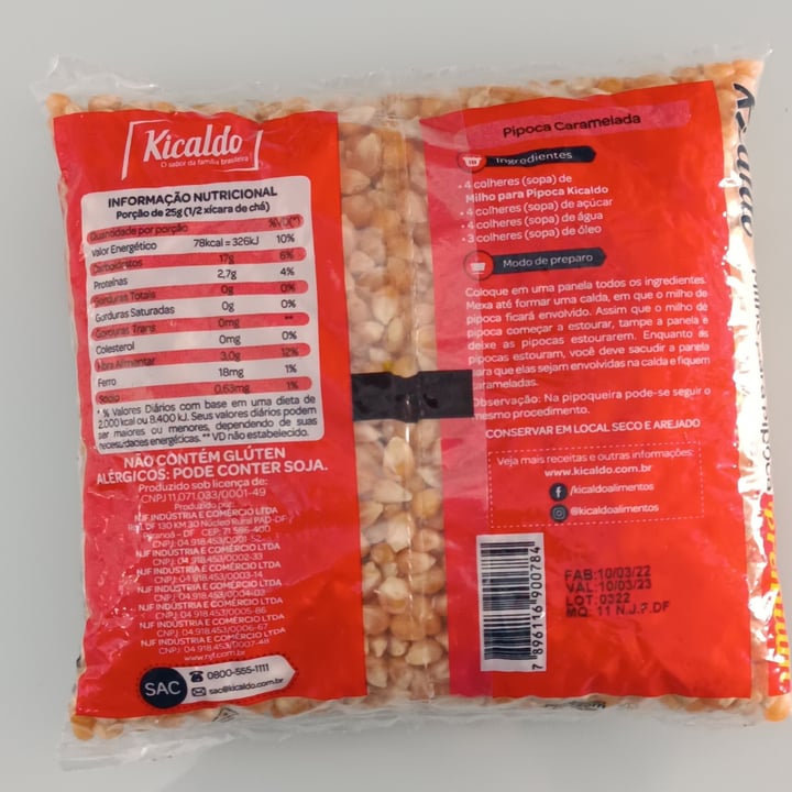 review photo of milho de pipoca Milho P Pipoca shared by @anacec on 12 May 2022 - review