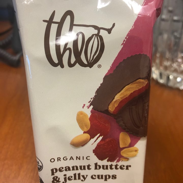 photo of Theo Chocolate Peanut Butter & Jelly Cups shared by @yumi on  28 Apr 2021 - review