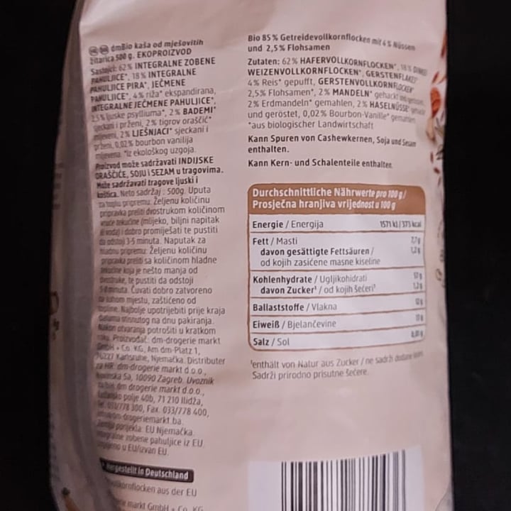 photo of dmBio Basis Porridge shared by @lilium78 on  30 Sep 2022 - review
