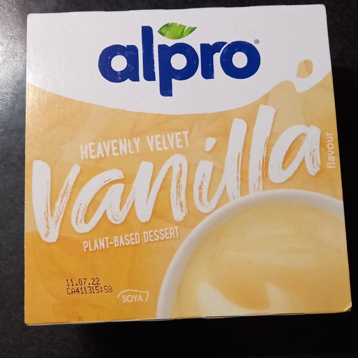 photo of Alpro Heavenly Velvet Vanilla Dessert shared by @katschi on  04 Jan 2022 - review