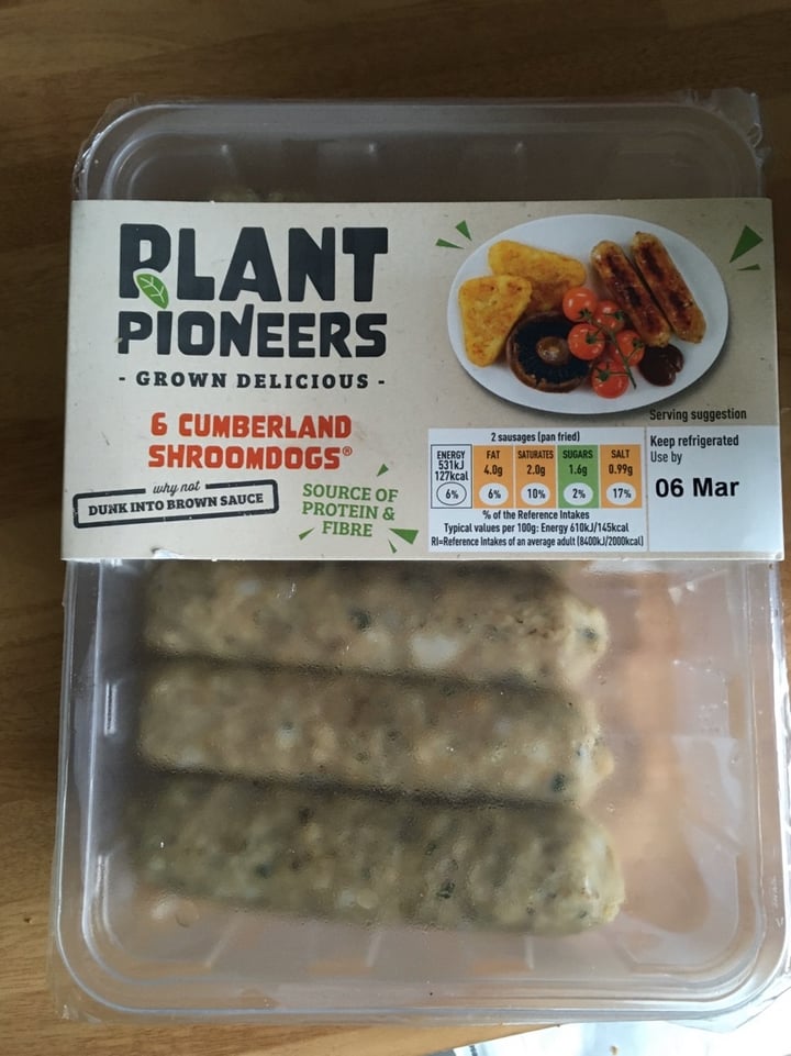 photo of Plant Pioneers Shroomdogs shared by @londonveganista on  01 Mar 2020 - review