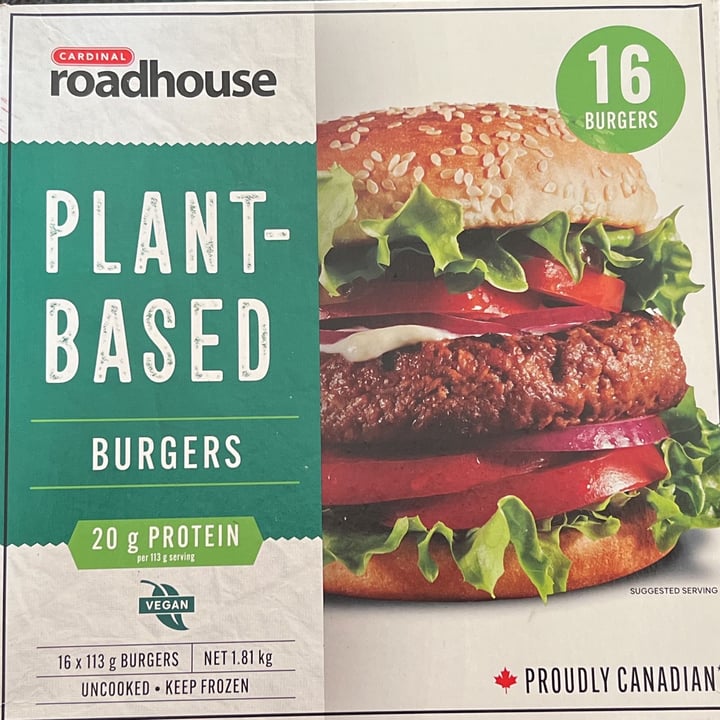 photo of Cardinal Roadhouse Plant based burger shared by @shazbrca on  22 Aug 2022 - review