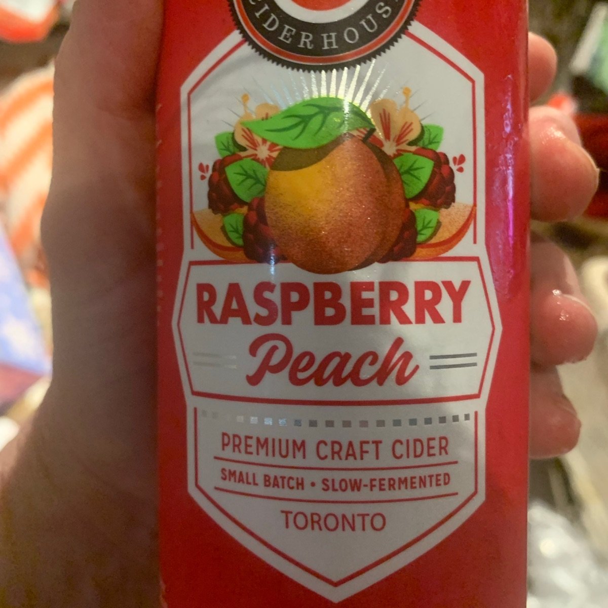 Raspberry Peach Cider from Brickworks Ciderhouse - Vegan Product ...