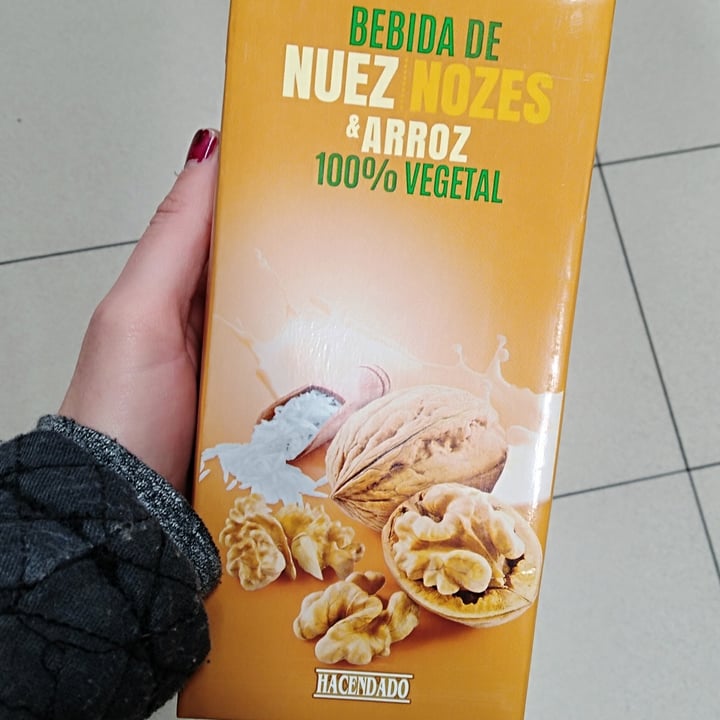 photo of Hacendado Bebida de Nuez y Arroz shared by @ladrilloeco on  09 Jan 2021 - review