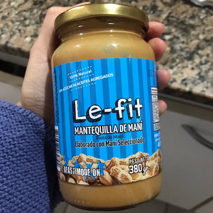 photo of Le-Fit Mantequilla De Mani Natural shared by @florecia on  26 May 2021 - review