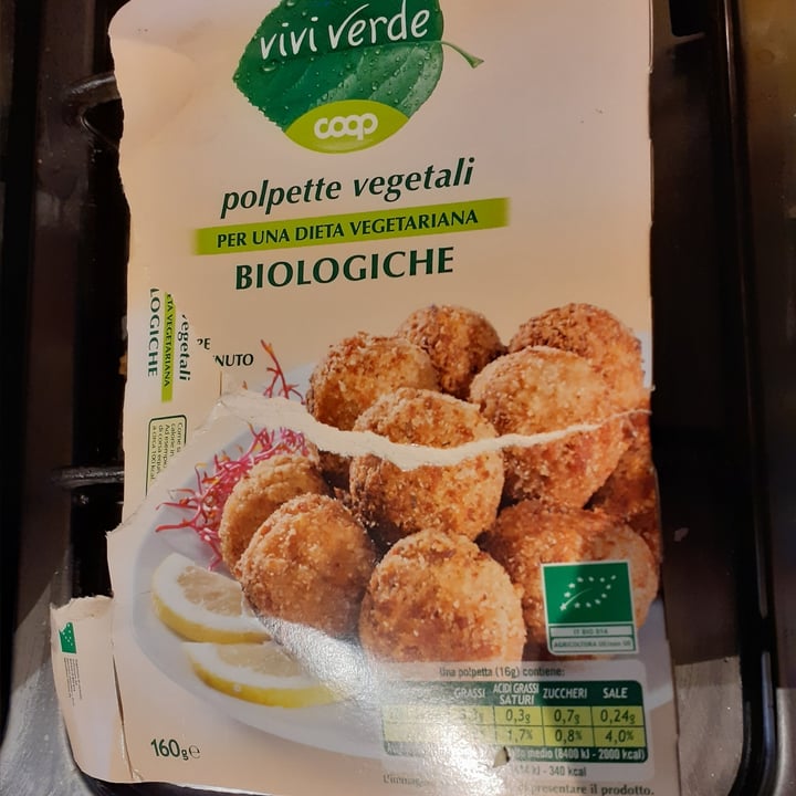 photo of Vivi Verde Coop Polpette Vegetali Biologiche shared by @fra102030 on  24 Jul 2020 - review