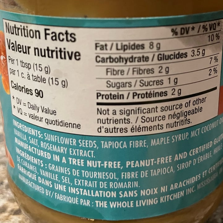 review photo of Healthy Crunch Salty Caramel Seed Butter shared by @dgomes on 09 Dec 2021 - review