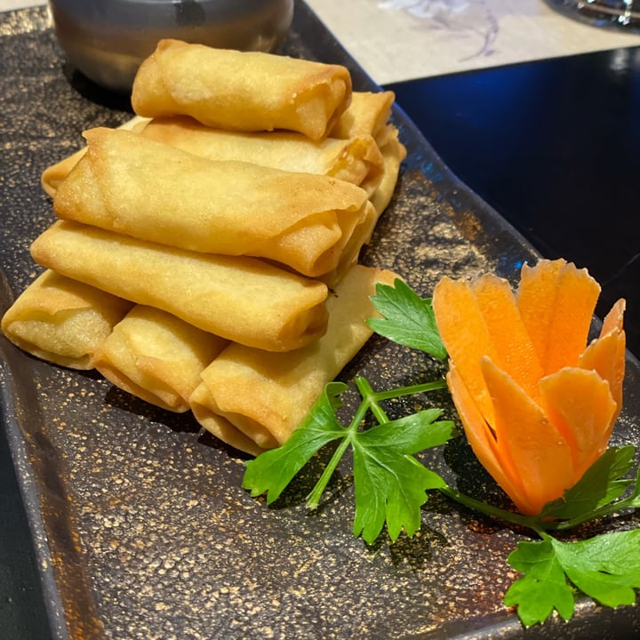 photo of Oriental Fusion Cusine Trinity Spring rolls shared by @passportvegan on  18 Oct 2021 - review