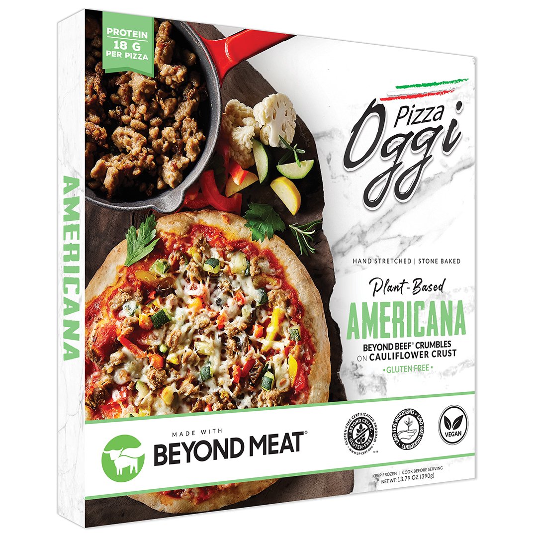 Oggi Foods AMERICANA BEYOND MEAT PIZZA Reviews abillion