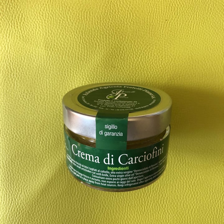 review photo of Azienda Agricola Fratelli Pinna Crema di carciofini shared by @fediliberti on 19 Apr 2022 - review