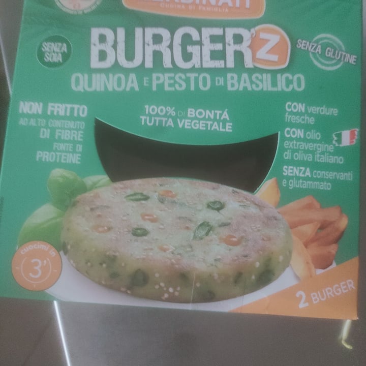 review photo of Zerbinati Burger Quinoa E Pesto Di Basilico shared by @loryalby on 06 May 2022 - review
