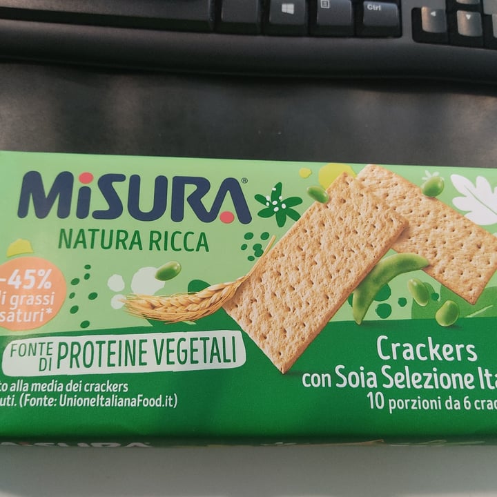 photo of Misura Crackers con soia shared by @88roby on  15 Mar 2022 - review