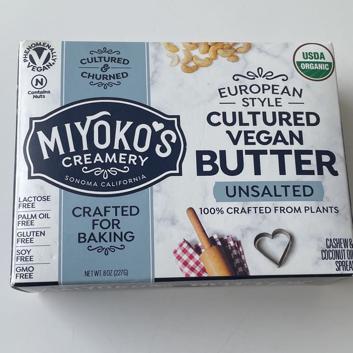 photo of Miyoko's Creamery Butter shared by @csloan on  09 Jun 2022 - review