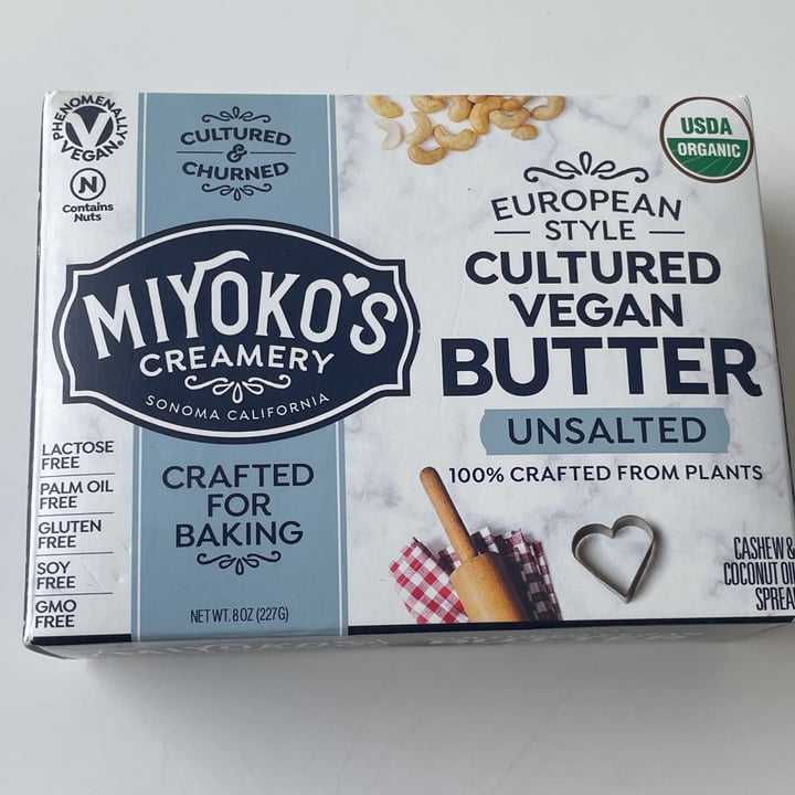 review photo of Miyoko's Creamery Butter shared by @csloan on 09 Jun 2022 - review