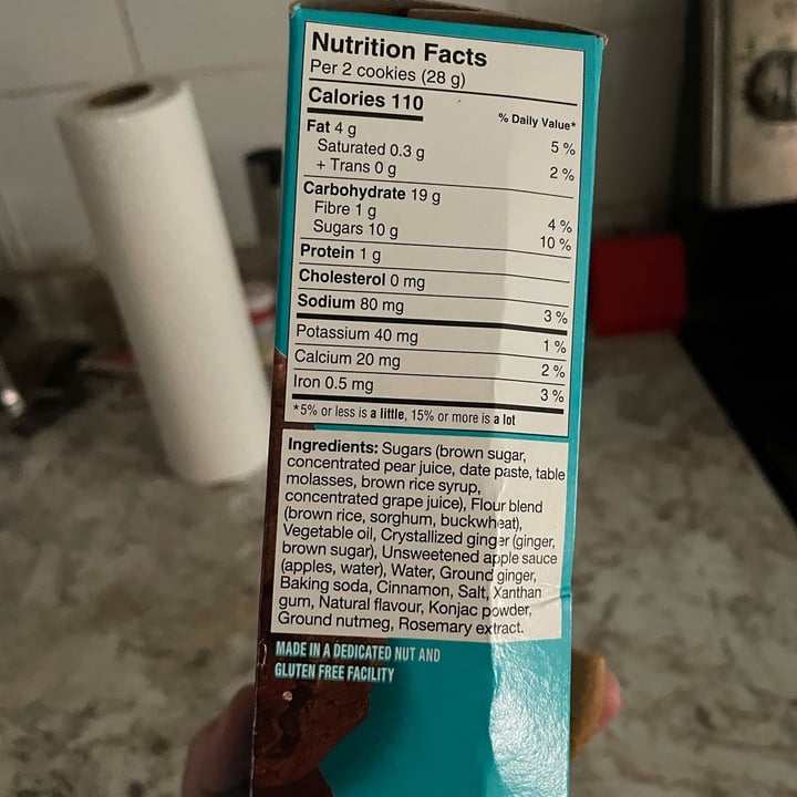 review photo of Enjoy Life Gingerbread Spice Soft Cookie shared by @lisadtb on 10 Sep 2021 - review